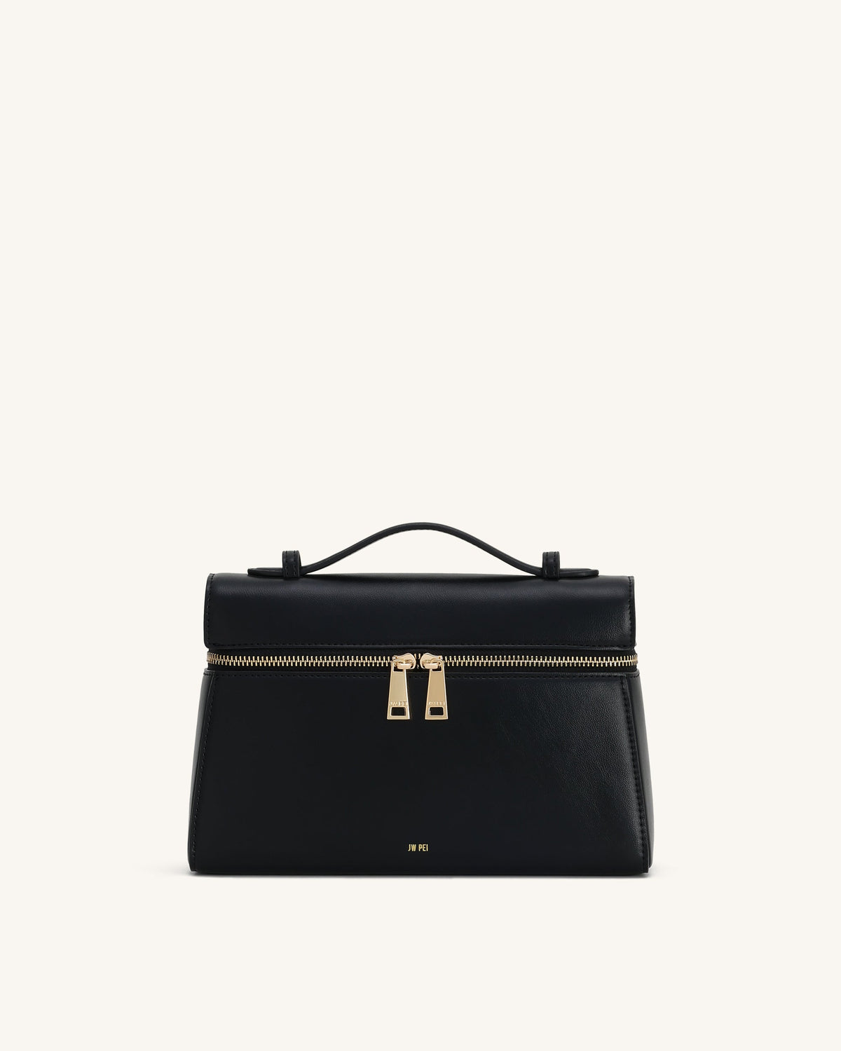 Thea Large Top Handle Bag - Black | JW PEI