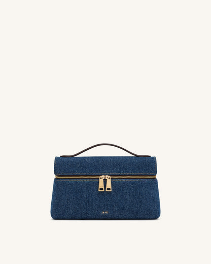 Thea Top Handle Bag - Blue Denim | JW PEI