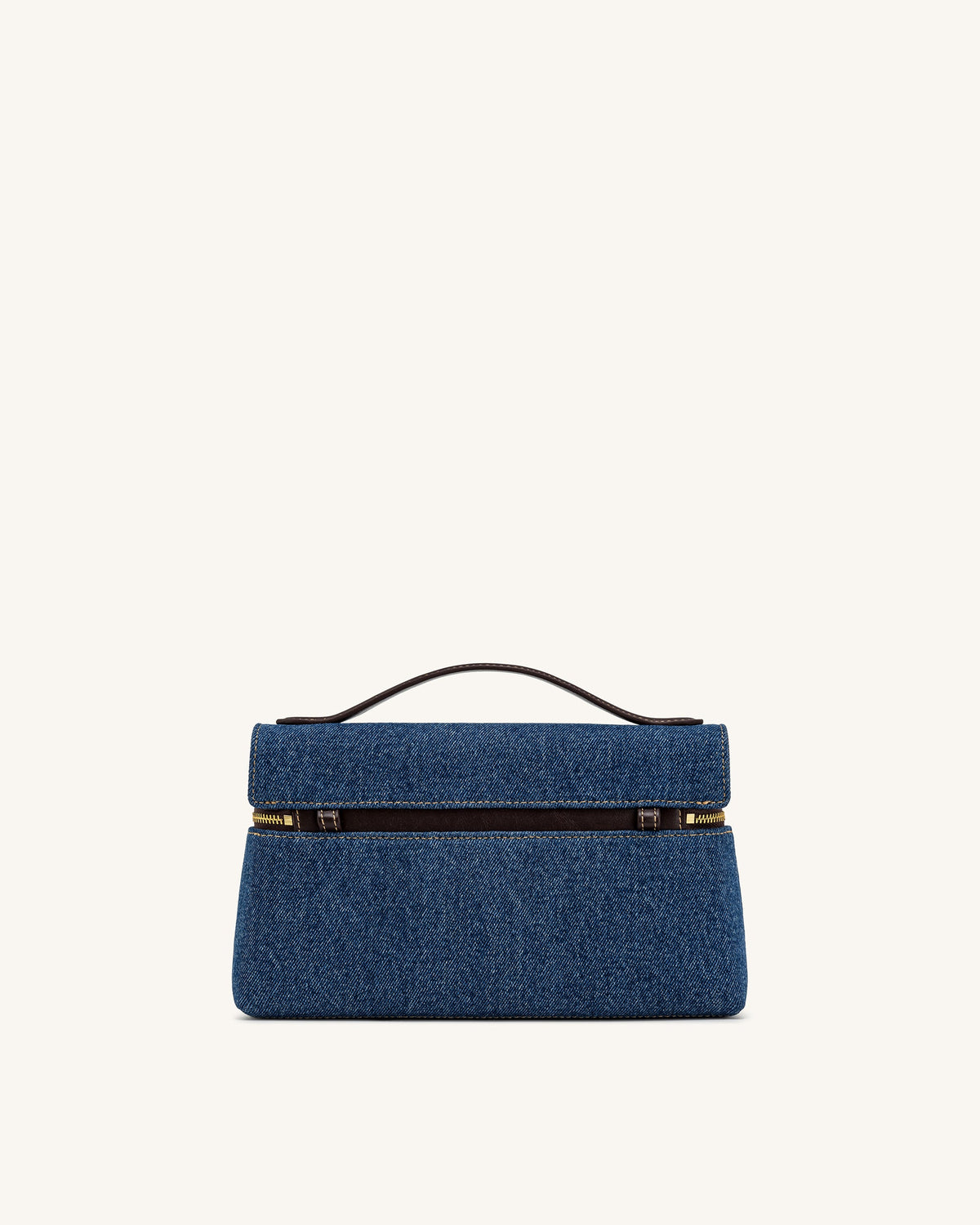 Thea Top Handle Bag - Blue Denim | JW PEI