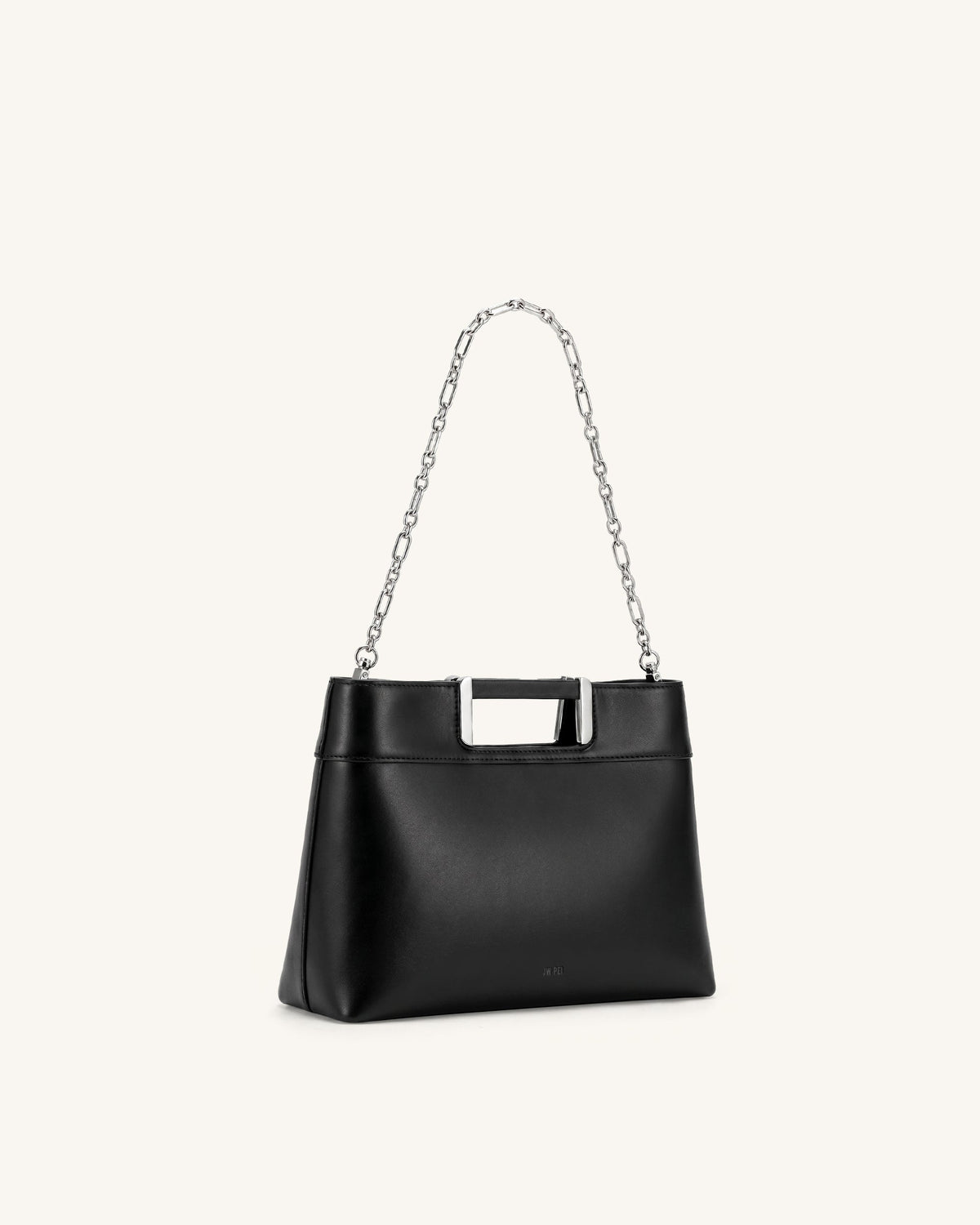 Elodie Chain Handle Top Handle Bag - Black | JW PEI