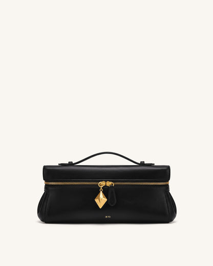 Thea East-West Top Handle Bag - Black | JW PEI