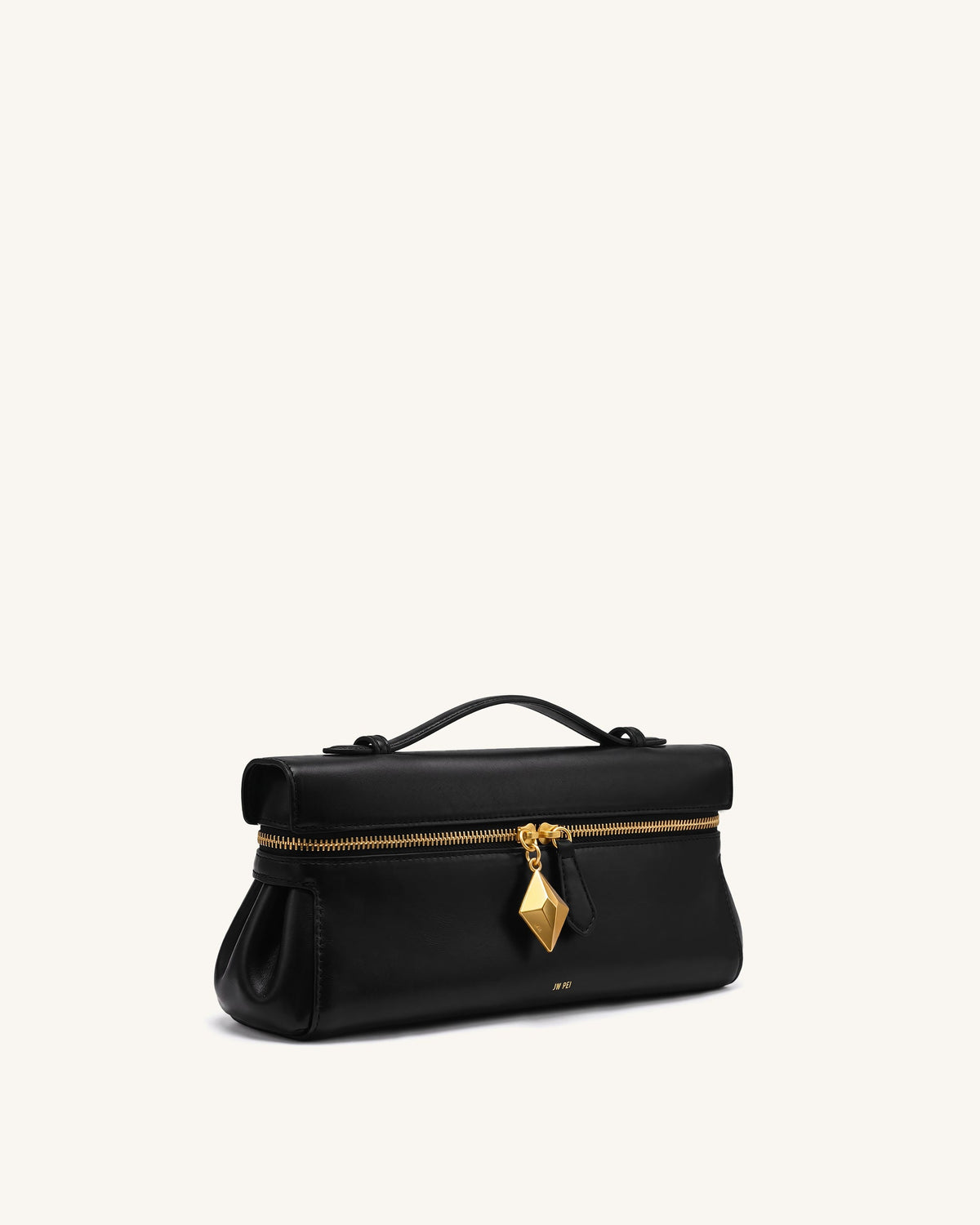 Thea East-West Top Handle Bag - Black | JW PEI