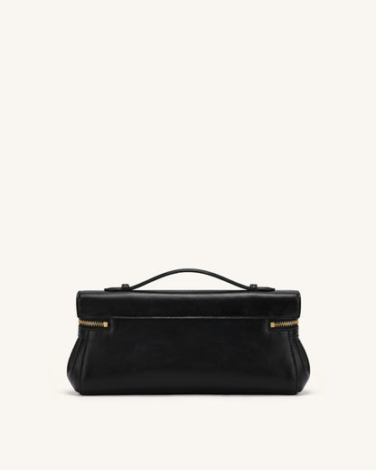 Thea East-West Top Handle Bag - Black | JW PEI