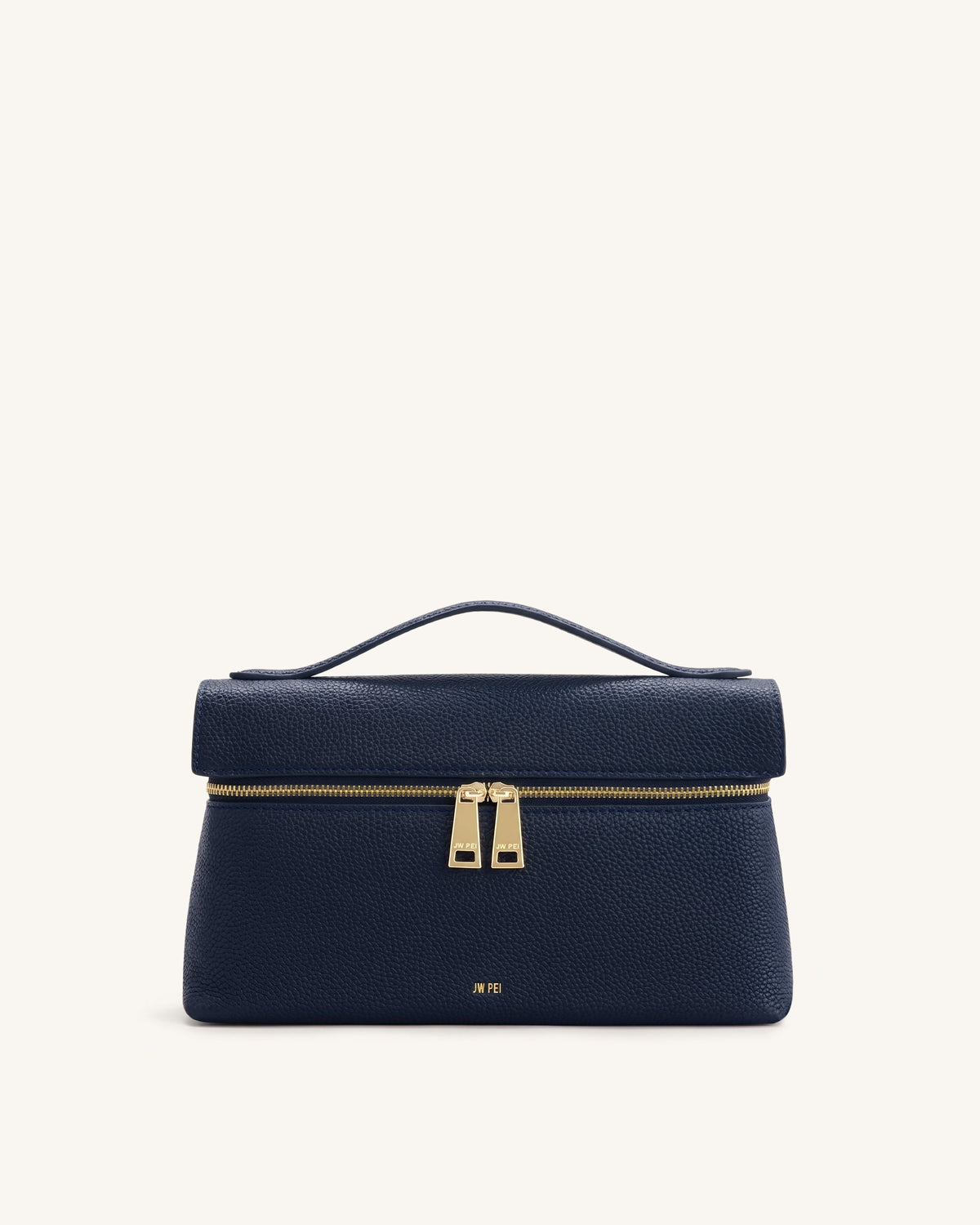 Thea Top Handle Bag - Navy Blue | JW PEI
