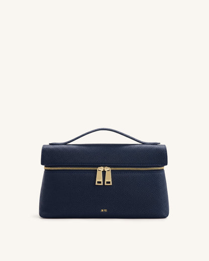 Thea Top Handle Bag - Navy Blue | JW PEI