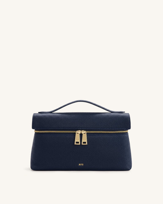 Thea Top Handle Bag - Navy Blue | JW PEI