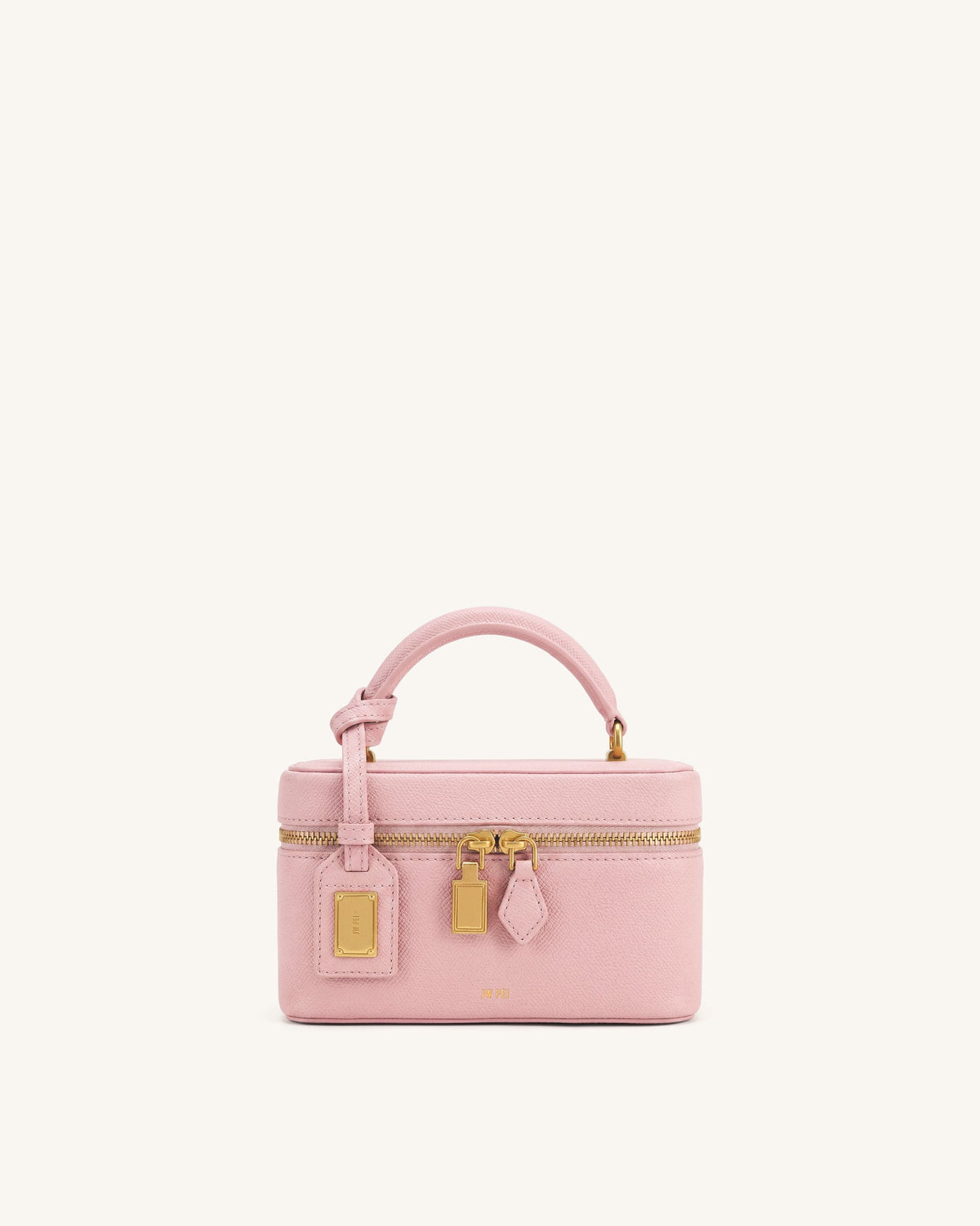Cleo Box Shape Top Handle Bag - Pink | JW PEI