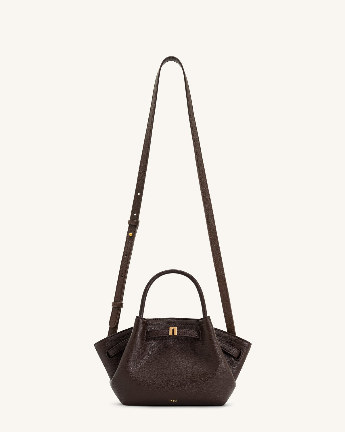 Hana Mini Tote Bag - Dark Brown | JW PEI