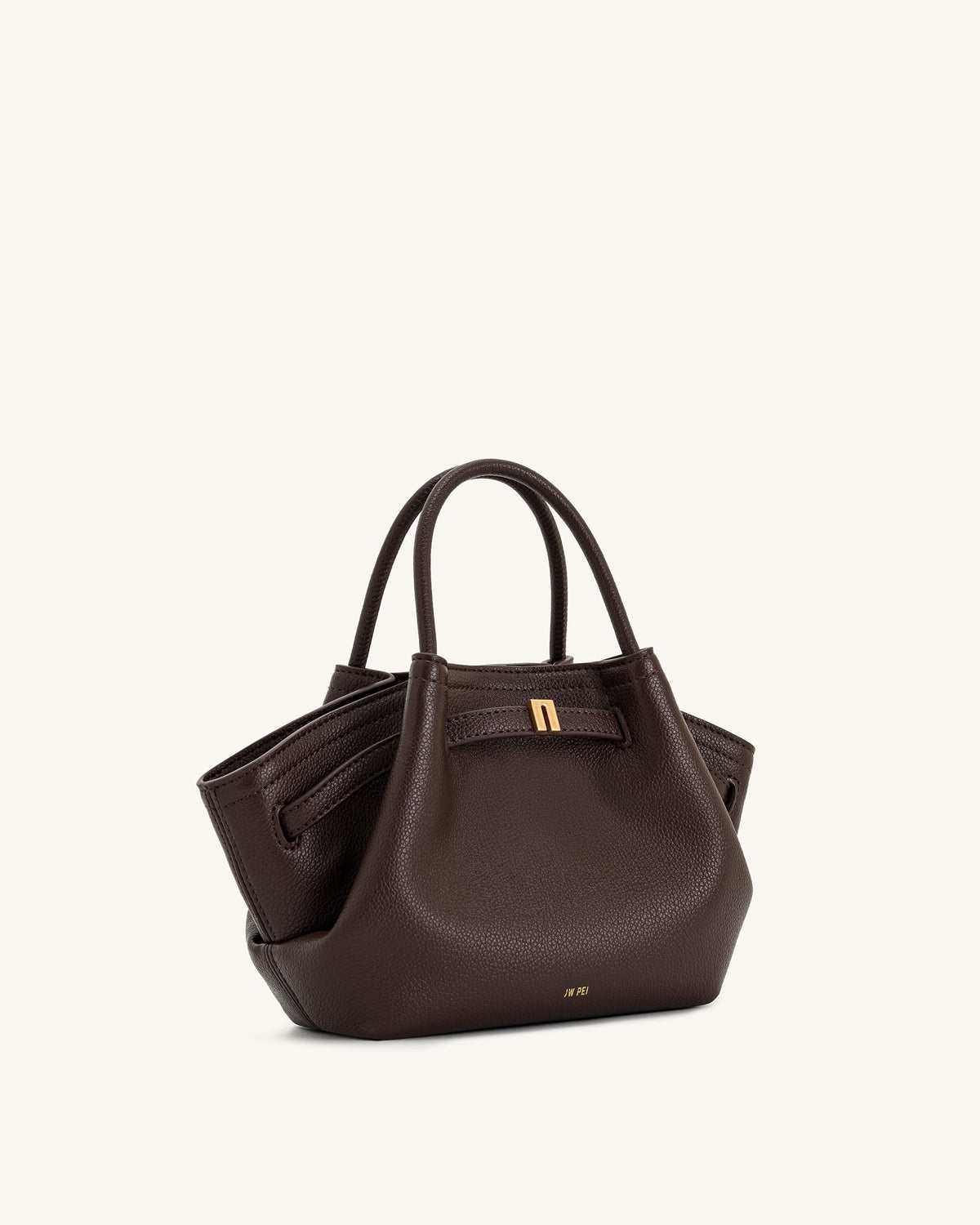 Hana Mini Tote Bag - Dark Brown | JW PEI