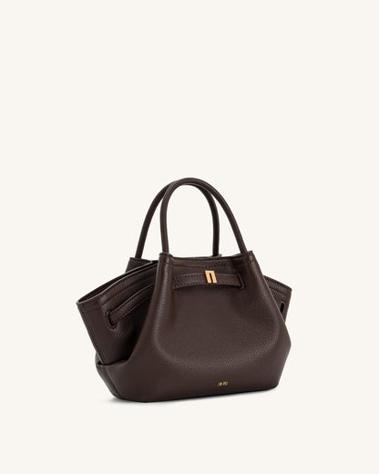 Hana Mini Tote Bag - Dark Brown | JW PEI