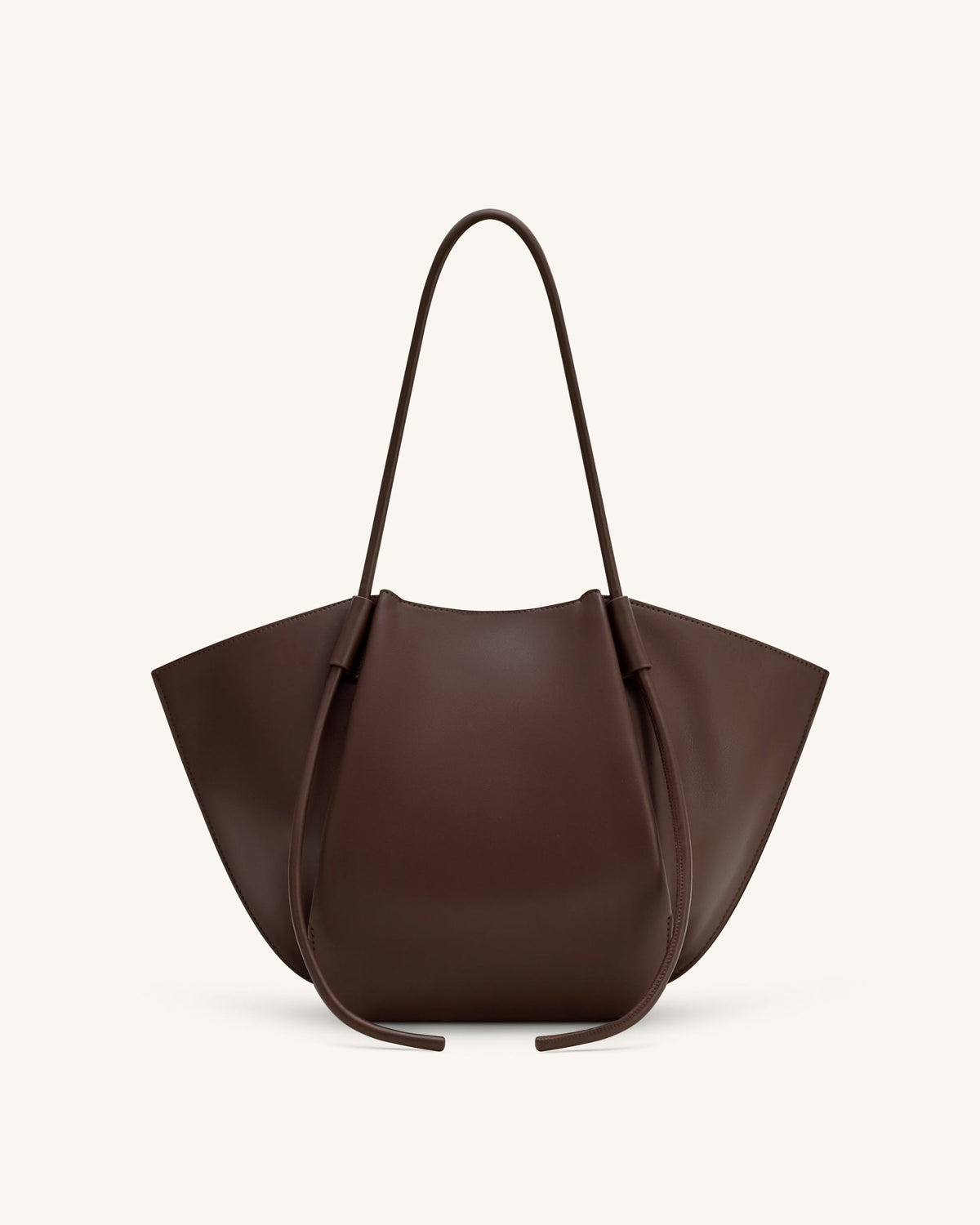 Nala Wide Tote Bag - Deep Brown | JW PEI