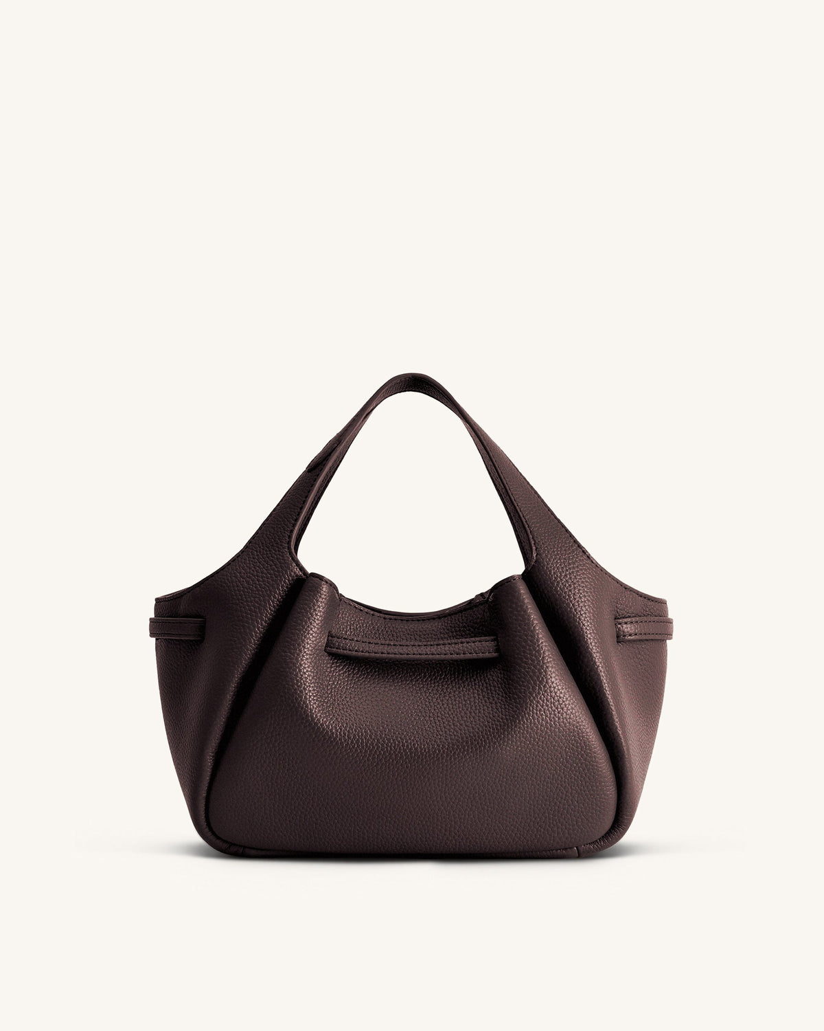 Mabel Soft Bow Tote Bag - Dark Brown | JW PEI