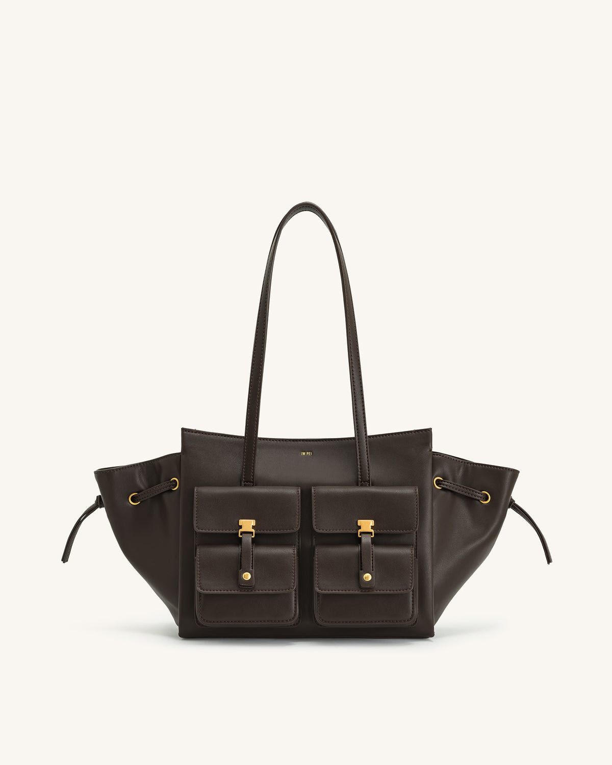 Linda Tote Bag - Dark Brown | JW PEI