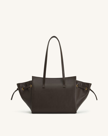 Linda Tote Bag - Dark Brown | JW PEI
