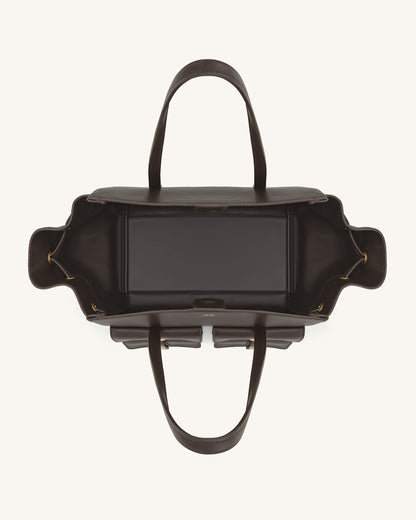 Linda Tote Bag - Dark Brown | JW PEI