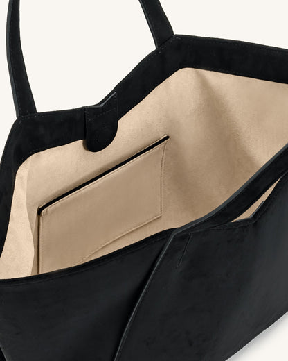 Kiana Large Capacity Tote Bag - Black | JW PEI