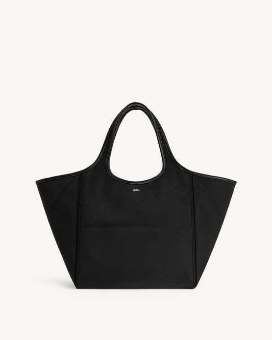 Eliana Nylon Tote Bag - Black | JW PEI