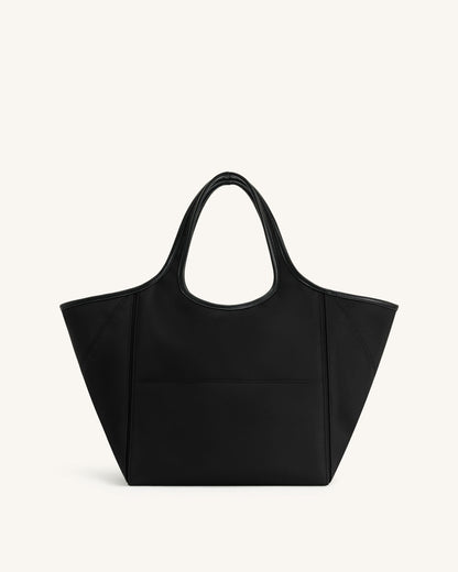 Eliana Nylon Tote Bag - Black | JW PEI