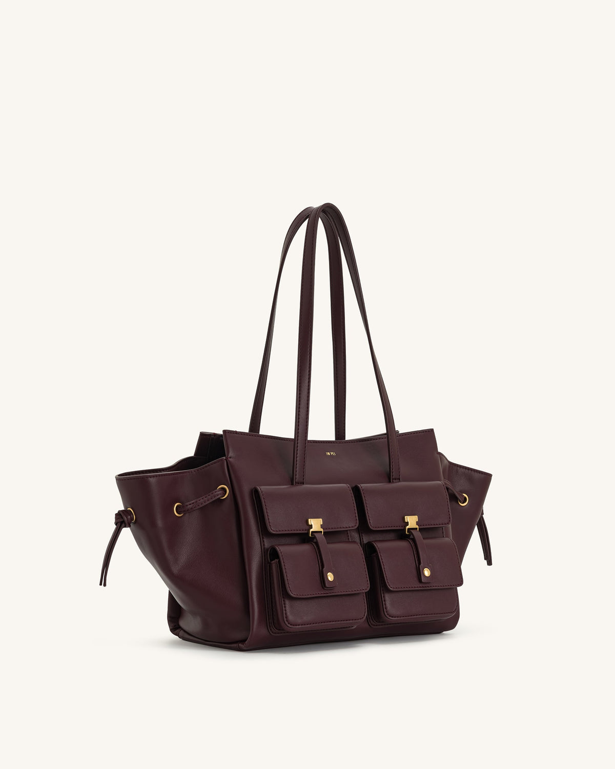 Linda Tote Bag - Deep Burgundy | JW PEI