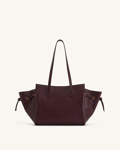 Linda Tote Bag - Deep Burgundy | JW PEI