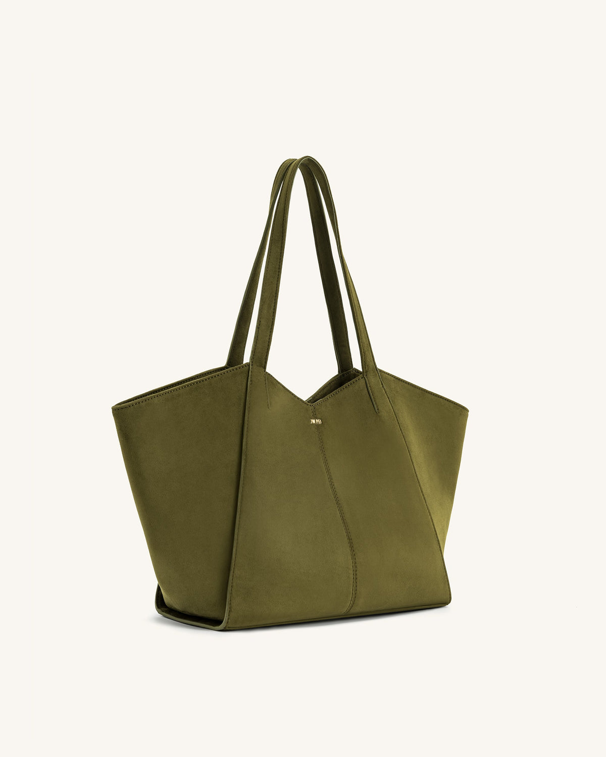 Kiana Large Capacity Tote Bag - Dark Olive | JW PEI
