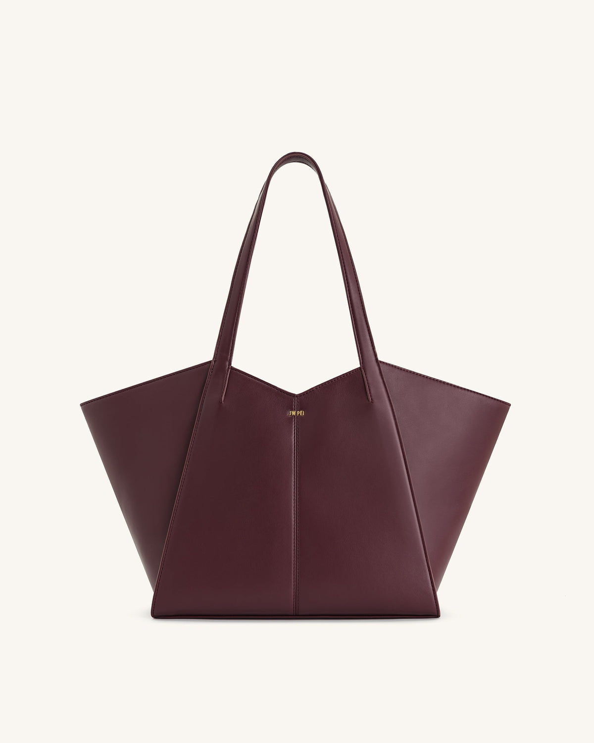Kiana Large Capacity Tote Bag - Deep Claret | JW PEI