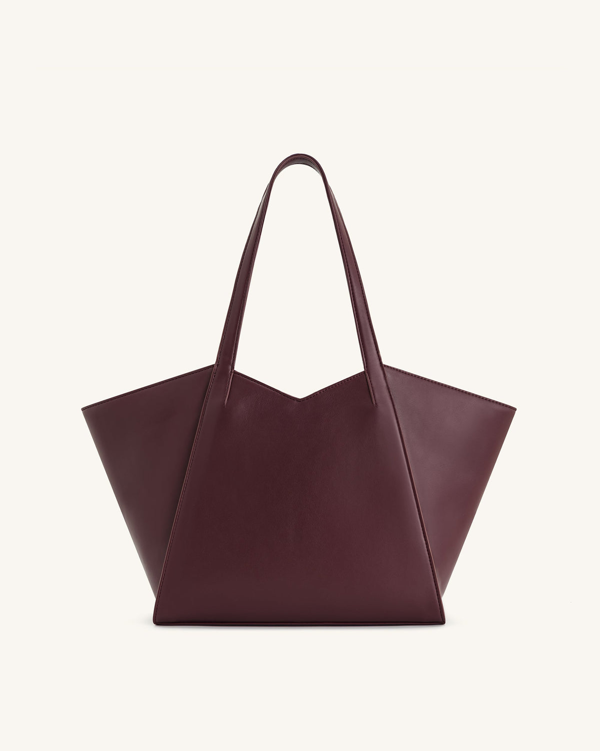 Kiana Large Capacity Tote Bag - Deep Claret | JW PEI