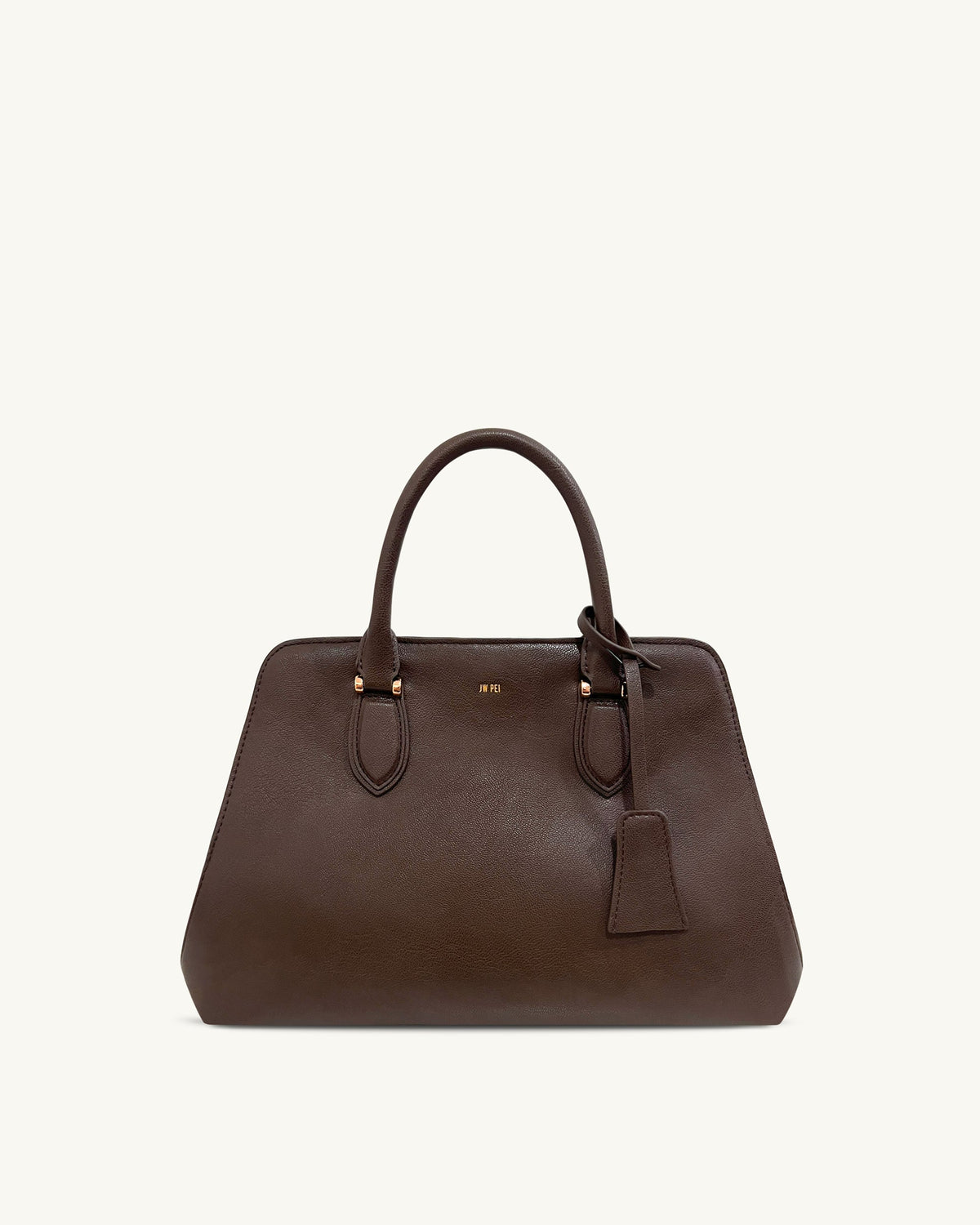 Lara Tote Bag - Dark Brown | JW PEI