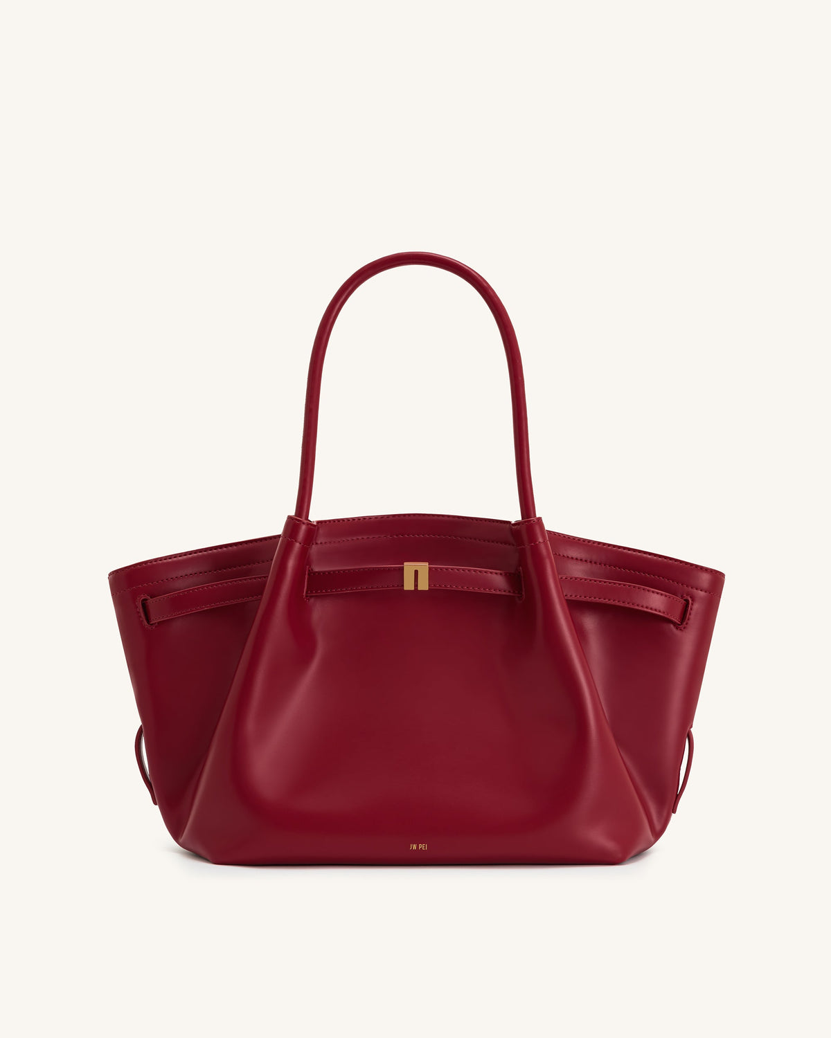 Hana Medium Tote Bag - Claret | JW PEI
