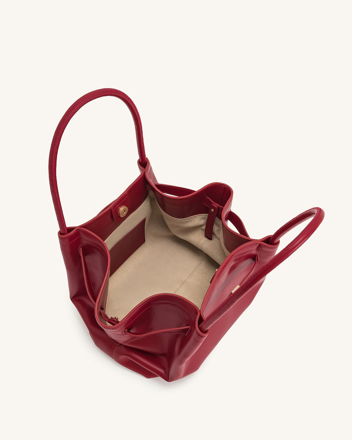 Hana Medium Tote Bag - Claret | JW PEI