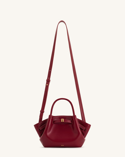 Hana Mini Tote Bag - Claret | JW PEI