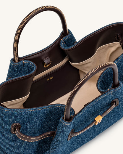Maeve Tote Bag - Blue Denim | JW PEI