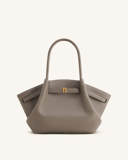 Hana Medium Tote Bag - Taupe | JW PEI