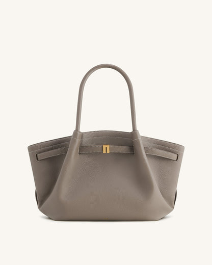 Hana Medium Tote Bag - Taupe | JW PEI