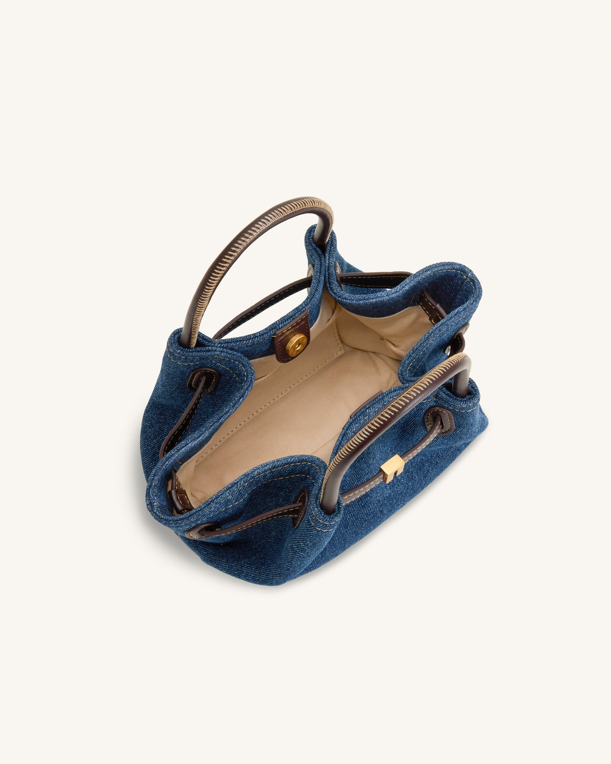 Hana Mini Tote Bag - Blue Denim | JW PEI