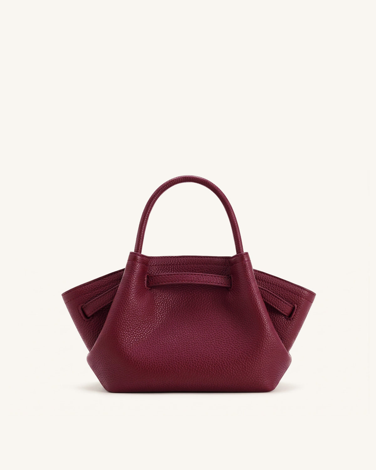 Hana Mini Tote Bag - Burgundy | JW PEI