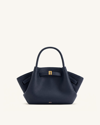 Hana Mini Tote Bag - Navy Blue | JW PEI