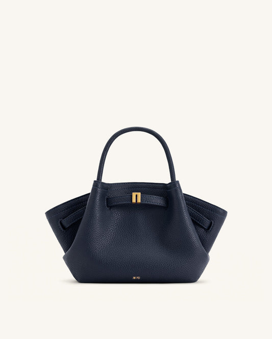 Hana Mini Tote Bag - Navy Blue | JW PEI