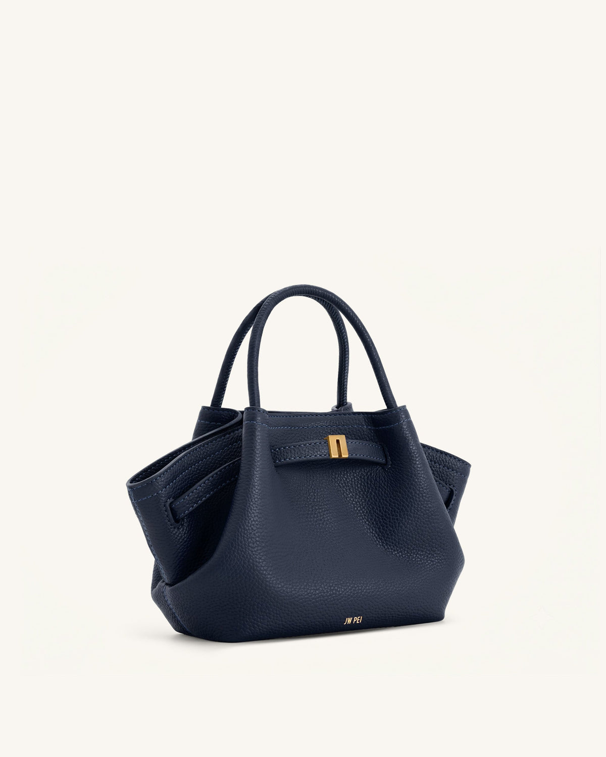 Hana Mini Tote Bag - Navy Blue | JW PEI