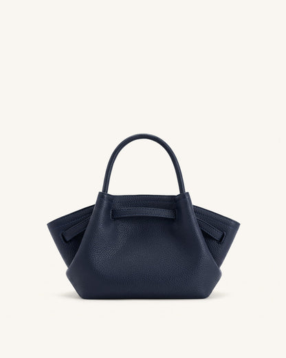 Hana Mini Tote Bag - Navy Blue | JW PEI