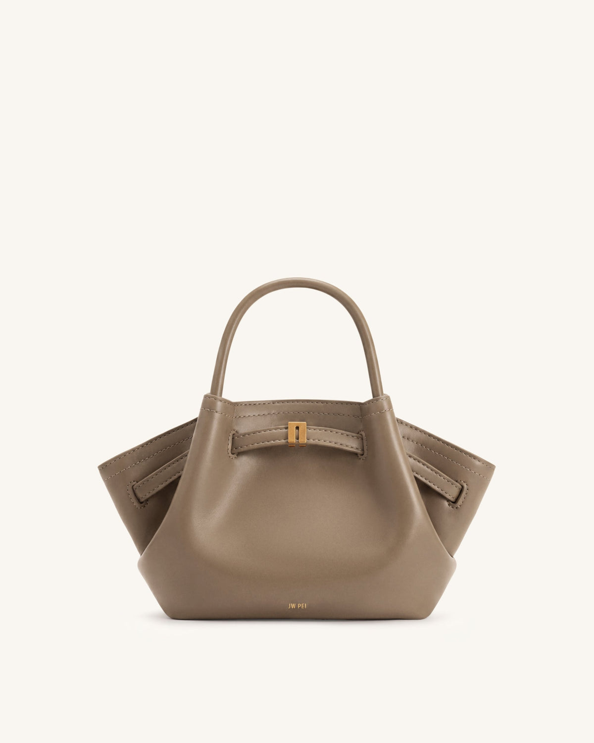 Hana Mini Tote Bag - Grayish Brown | JW PEI