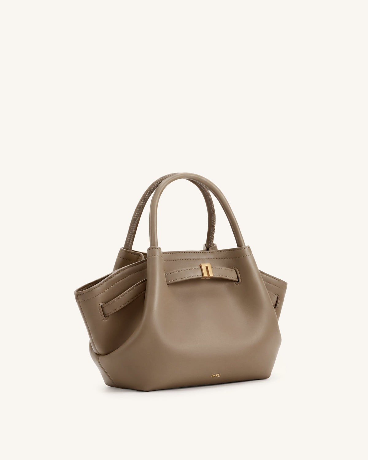 Hana Mini Tote Bag - Grayish Brown | JW PEI