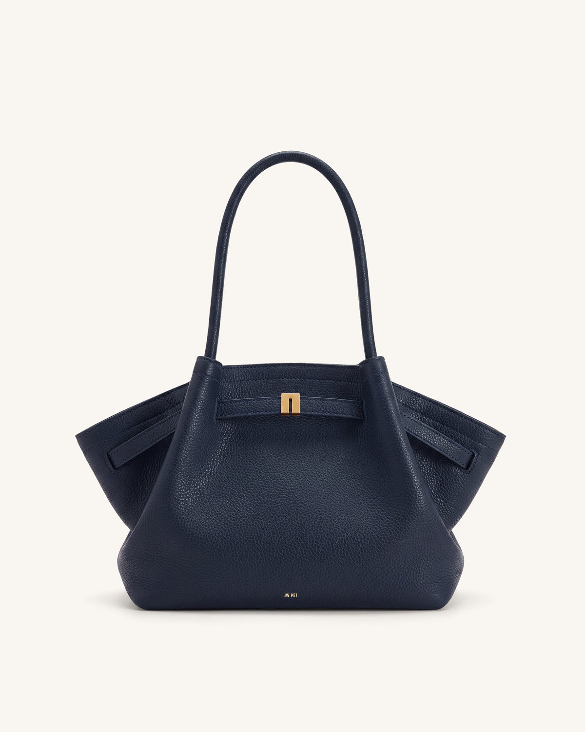 Hana Medium Tote Bag - Navy Blue | JW PEI