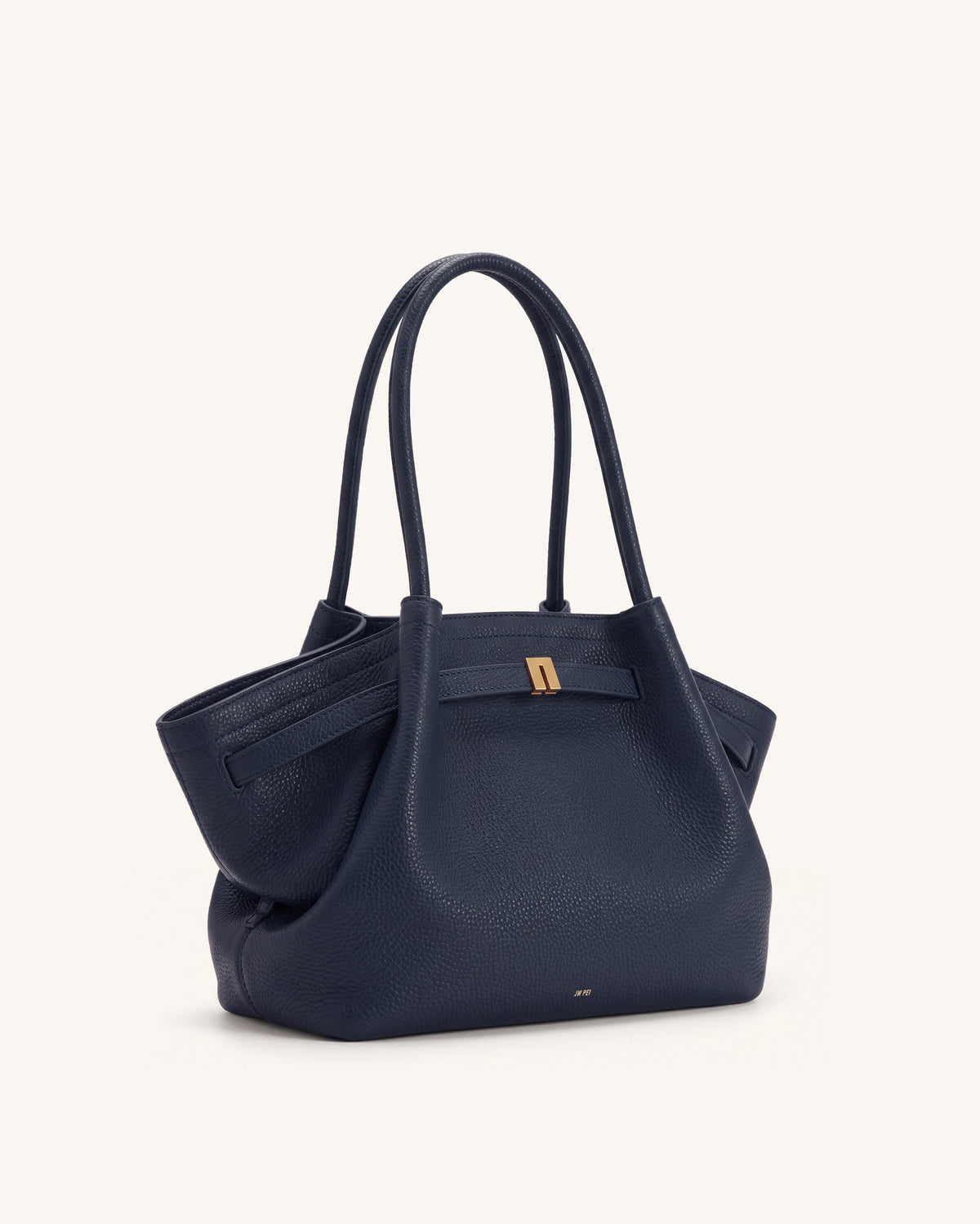 Hana Medium Tote Bag - Navy Blue | JW PEI