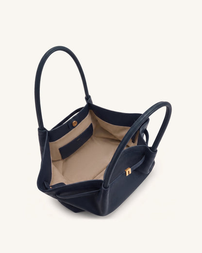 Hana Medium Tote Bag - Navy Blue | JW PEI