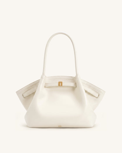 Hana Medium Tote Bag - Off White | JW PEI