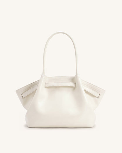 Hana Medium Tote Bag - Off White | JW PEI