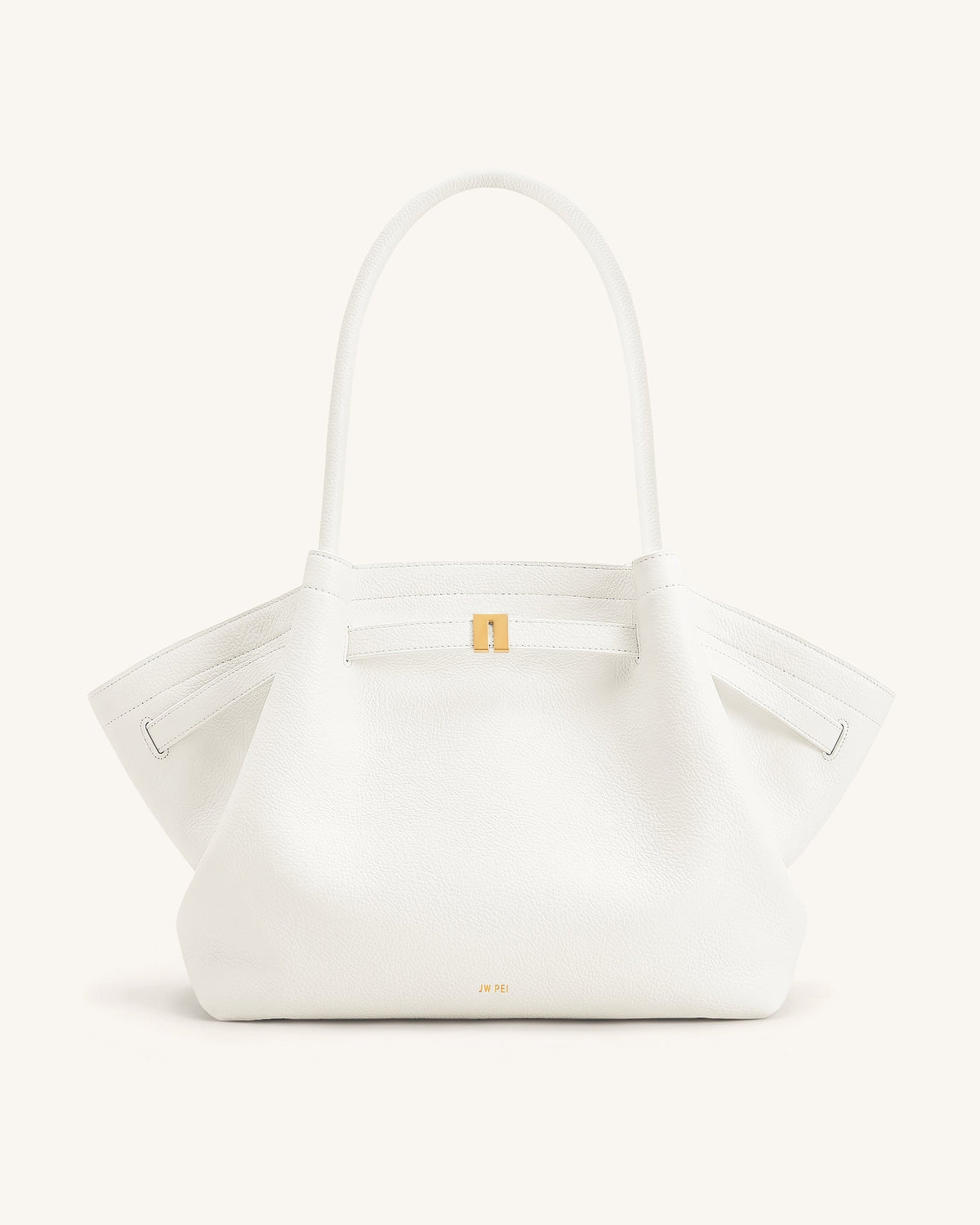Hana Large Tote Bag - White | JW PEI
