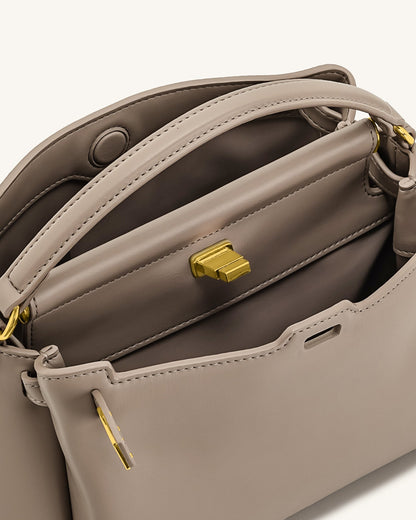 Carmen Top Handle Bag - Apricot | JW PEI