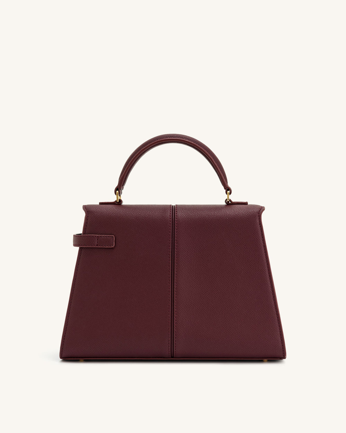 Elise Large Top Handle Bag - Claret | JW PEI